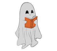 Bookmarks De Lecture - Étiquettes De Pages Transparentes De Formes Fantômes Drôles De 6 Pièces Pour Les Étudiants, Écrivains Avec Marquage De Page Facile, Accessoires De Livres D'Halloween Pour Enfant