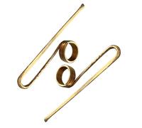 Bookmarks métalliques - Accessoires de lecture vintage, 2 pièces Porte-page décorative | Ensemble de signets en métal Uniquee ergonomique, signets pour femmes, fabrication, perles, peinture