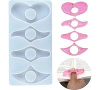 Bookmarks Moulding Epoxy Resin Bookmark Moulds Silicone Epoxy For Readers Lovers Books For Creative Hobbies Reading Accessories Page Holder