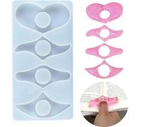 Bookmarks Moulding Epoxy Resin Bookmark Moulds Silicone Epoxy For Readers Lovers Books For Creative Hobbies Reading Accessories Page Holder