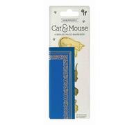 Independent Fabrication Marque-pages Bookminders Motif chat et souris