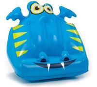 Bookmonster Air Bleu | Darlie | Coussin de lecture gonflable pour livres et tablettes | Support de livre | Support de tablette | Aide à la lecture