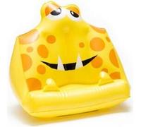Bookmonster Air Jaune | Sammy | Coussin de lecture gonflable pour livres et tablettes | Support de livre | Support de tablette | Aide à la lecture