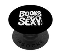 Books are Sexy Confiance du Charme du Lecteur |||- PopSockets PopGrip Adhésif