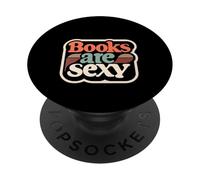 Books are Sexy Confiance du Charme du Lecteur |||- PopSockets PopGrip Adhésif