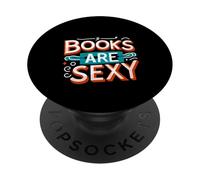 Books are Sexy Confiance du Charme du Lecteur |||- PopSockets PopGrip Adhésif