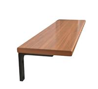 Books étagères pour murmure d'organisateur de Rangement à bibliothèque Flottante Murale pour Le Bureau de la Chambre de Salon Walnut 20 * 60cm