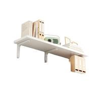 Books étagères pour murmure d'organisateur de Rangement à bibliothèque Flottante Murale pour Le Bureau de la Chambre de Salon Ivory 30 * 90cm