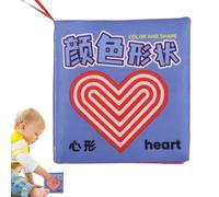 Books For Livre en tissu doux - Livres froissés faciles à saisir pour tirer, mâcher, enfants de 9 mois, améliore les compétences d'observation et de mémoire