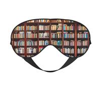 Books Masque de sommeil double face doux et confortable bloquant la lumière pour le repos nocturne