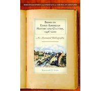 Books On Early American History And Culture, 1996-2000