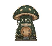 Books Read This Year Counter | Décoration pour bibliothèque en forme de champignon, compteur pour livres lus cette année | Pour objectif de lecture jusqu'à 999 professeurs