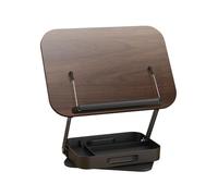 Books Stand, Desktop Riser, 13.39x9.25x2.99 Inches Portable, Reading Rotating Holder for Cookbooks, Textbooks, Tablets, Magazines, Home, Desk, Library and Study Room