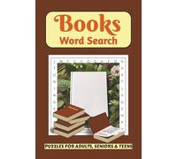 Books Word Search Puzzle Book: A Literary Word Find featuring Genres, Literature, and Publishing Terms | Perfect for Readers, Writers, and Bibliophiles