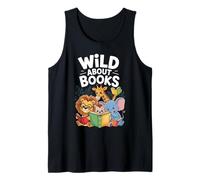 Books Zoo animals Book Reader Kids Débardeur