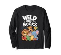 Books Zoo animals Book Reader Kids Manche Longue