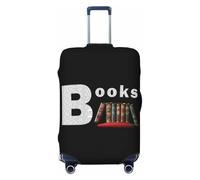Books1 Housses de protection élastiques pour bagages de voyage 45,7 à 81,3 cm, noir, L