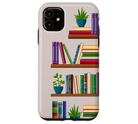 Bookshelf Book Lover Librarian Reading Decor Coque pour iPhone 11