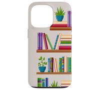 Bookshelf Book Lover Librarian Reading Decor Coque pour iPhone 13 Pro