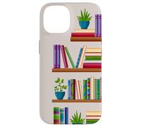 Bookshelf Book Lover Librarian Reading Decor Coque pour iPhone 14