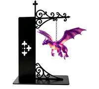 Bookshelf Lamp, Vintage Floating Dragon Decor Hanging LED Bookshelf Lights