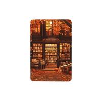 Bookstore Lot de 4 désodorisants pour voiture Motif citrouille d'automne