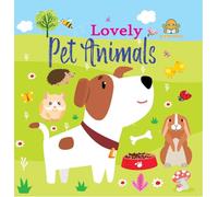 Booktopus Lovely Pet Animals Tail Board Book - Interactive Book with Cloth Tails for Toddlers - Early Learning Books for Kids 4+ Years