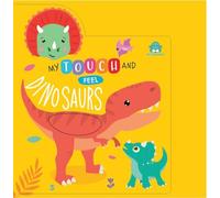 Booktopus My Touch And Feel Dinosaurs Sensory Book for Toddlers - Textured Baby Books for 4+ Years - Interactive Learning Books