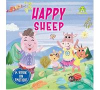 Booktopus The Happy Sheep Board Book - Story Books for Kids 4+ Years - Emotional development