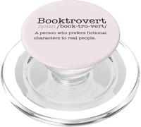 BOOKTROVERT Dictionnaire de Lecture drôle Livre introverti Meme PopSockets PopGrip pour MagSafe