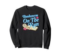 Bookworm on The Run 31,3 km Lover Running & Reading Lover Sweatshirt
