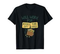 Bookworm travaillera pour la conception de nouvelles cartes de librairies T-Shirt