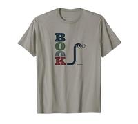 Bookworm Typographie Intelligente pour Les Amateurs de Livres T-Shirt, Homme, Ardoise, XXL