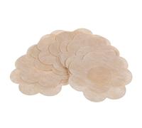 Boolavard 10 Paires pétale Self Adhesive Mamelon Couvre plaques tampons Mariage Robe Braless réutilisable