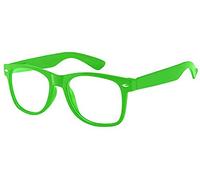 Boolavard Enfants Nerd Lunettes lentille Claire G ausses Lunettes pour Filles garçons Lunettes âge 4-12 (Vert)