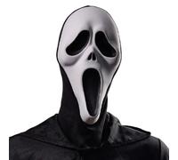 Boolavard Halloween Scream Mask Masque de cri, Masque de Fantôme, Costume de cri, Costume d'horreur, Masque de Fantôme effrayant et effrayant