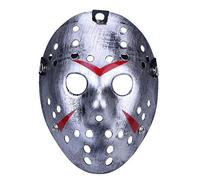 Boolavard Horreur Halloween Costume Hockey Masque Partie Cosplay Accessoires (Argent)