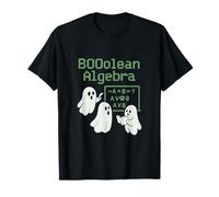 Booléen Algèbre Halloween Ghost Code Graphique T-Shirt