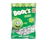 BOOL'S - Bonbons pomme | Savoureux goût fruité | Idéal pour les gourmands | le sachet de 180g | LOT DE 4