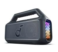 Soundcore Enceinte sans fil Boom 2 – Système 2.1 80 W, Bluetooth 5.3, IPX7, RVB – Noir