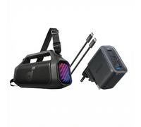 Boom 2 Plus + Chargeur Anker Nano (70 W, 3 ports) avec câble USB-C