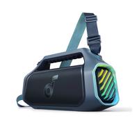 Soundcore Enceinte Bluetooth Boom 2 Plus 140W IPX7 BassUp 2.0 RGB Bleu