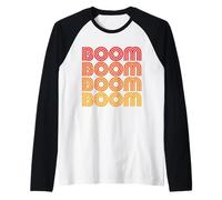 Boom Bam Booom Boîte à Musique drôle d'explosion sonore Manche Raglan