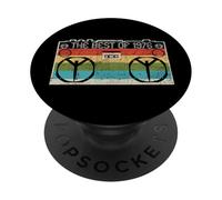 Boom Box Ghetto Blaster Le Meilleur de la Musique rétro 1976 PopSockets PopGrip Adhésif