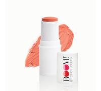 BOOM! by Cindy Joseph Boomstick Golden Peach Bâton de blush crème 3 en 1 pour yeux, lèvres et joues, couleur longue tenue mélangable et à construire pour peaux matures, végétalien et sans cruauté