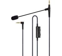 Boom Câble de microphone de jeu compatible avec Game PS4, compatible avec Xbox One PC et téléphone portable, compatible avec Sony MDRXB950BT, MDRXB650BT, MDR1000X, MDR100ABN, WH1000XM2, MDR-1A