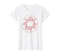 Boom! C'est la liberté Qui explose dans Le Ciel T-Shirt, Femme, Blanc, M