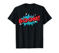 BOOM ! Comic Book Cartoon Funny Pop Art T-Shirt