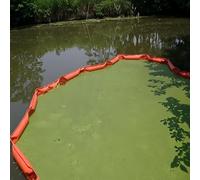 Boom de confinement d'huile en PVC robuste pour intervention d'urgence en cas de déversement maritime