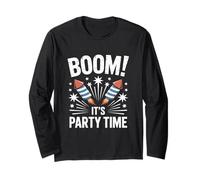 Boom It's Party Time Nouvel An Manche Longue